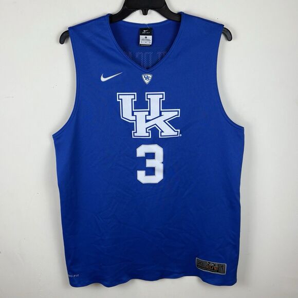 Men’s Nike Elite Kentucky Wildcats Basketball Jersey / Blue / Size XL - Picture 1 of 7